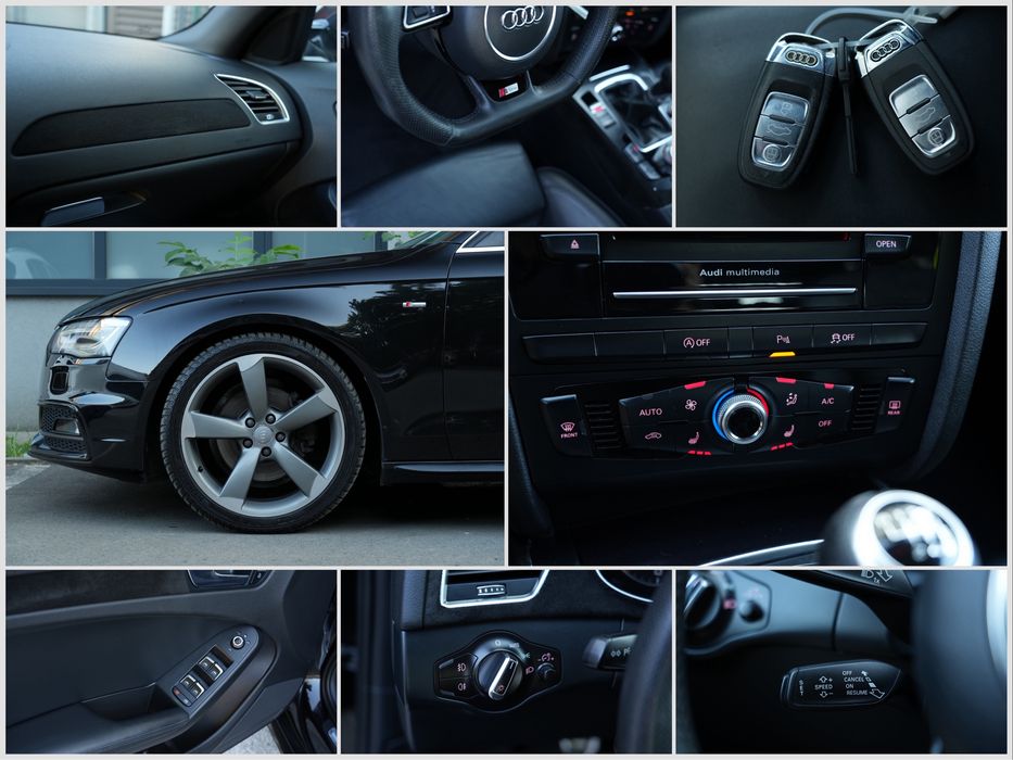Audi A4 3xS-Line 2015 2.0Diesel 150cp Euro6 • 12Luni Garantie Motor Cutie • Transport Gratuit la Domiciliu • Istoric Audi Complet • Rate Tbi/Unicredit