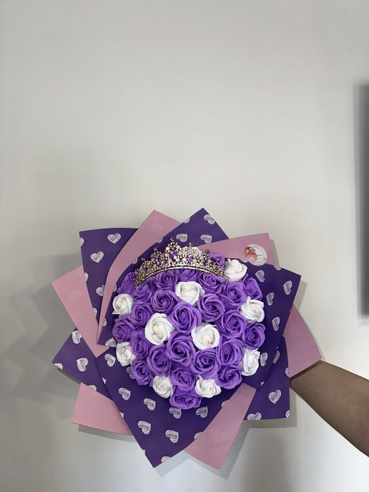 Buchet trandafiri de sapun