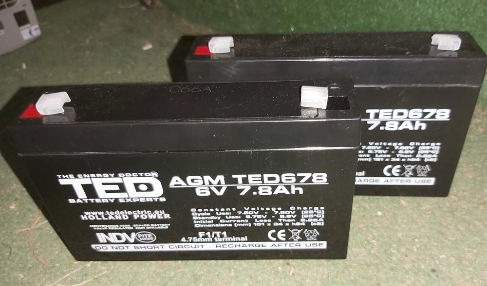 Acumulator Pb-GEL 5-260Ah pt UPS, alarme, camere, barci, fotovoltaice.