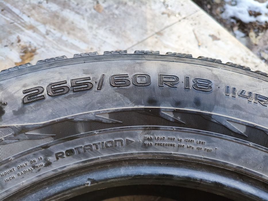 285 60 R18 Пара 2шт. Nokian