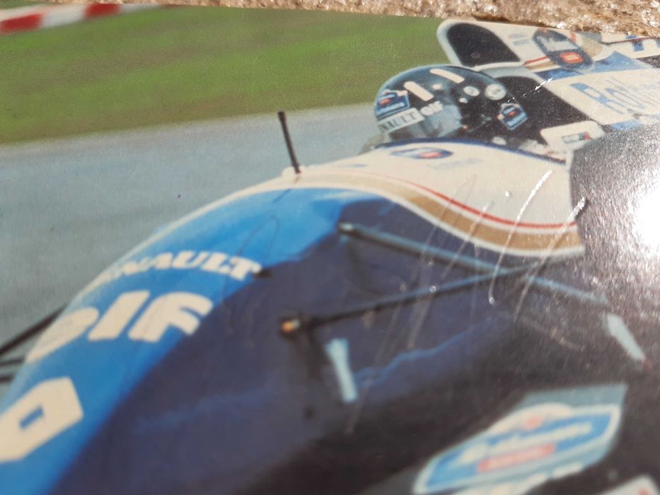 Формула 1 Картичка с автограф