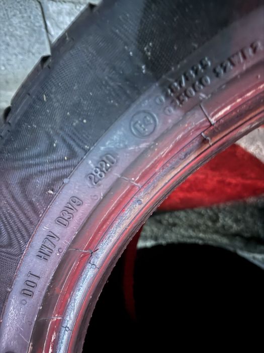 Шины зимние continental