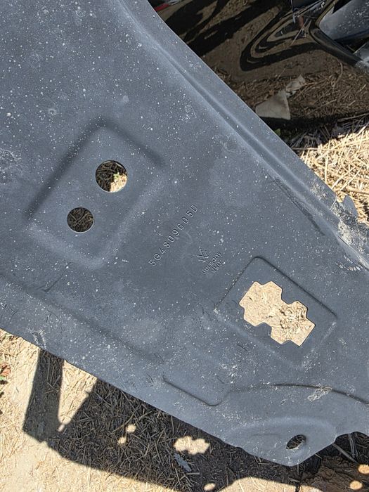 Vw golf 7 лява страница панел калник колонка праг