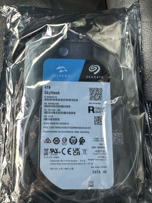 Hdd 4TB sigilat!!
