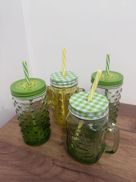 Стаканы под напитки, высокие, б/у