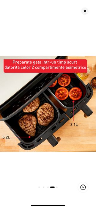 Friteuza cu aer cald Tefal