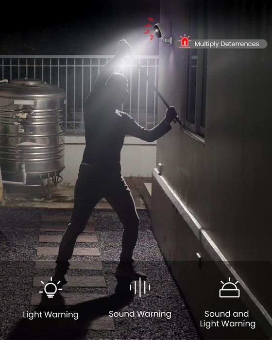 Camera supraveghere exterior/interior,ieGeek,2K 3MP WiFi CCTV,sigilat