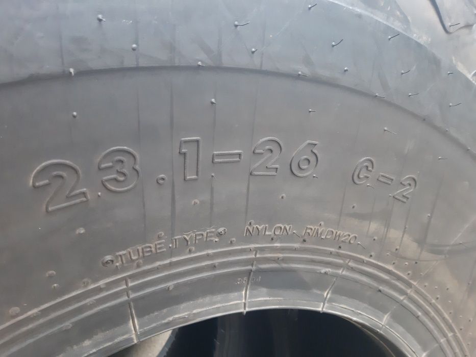 Anvelope noi indstriale cu 14PLY 23.1-26 Armour BOMAG Cat sau JCB