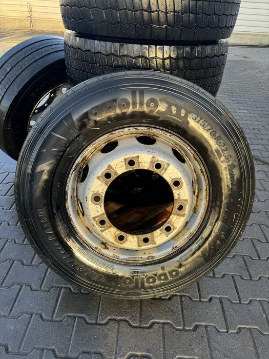 Set anvelope directionale APOLLO EnduRace RA2 - 315/70/22.5 - cu jante