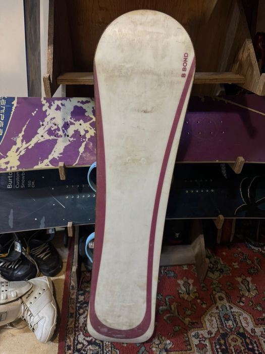 Детский сноуборд с креплениями (рост 114 см)