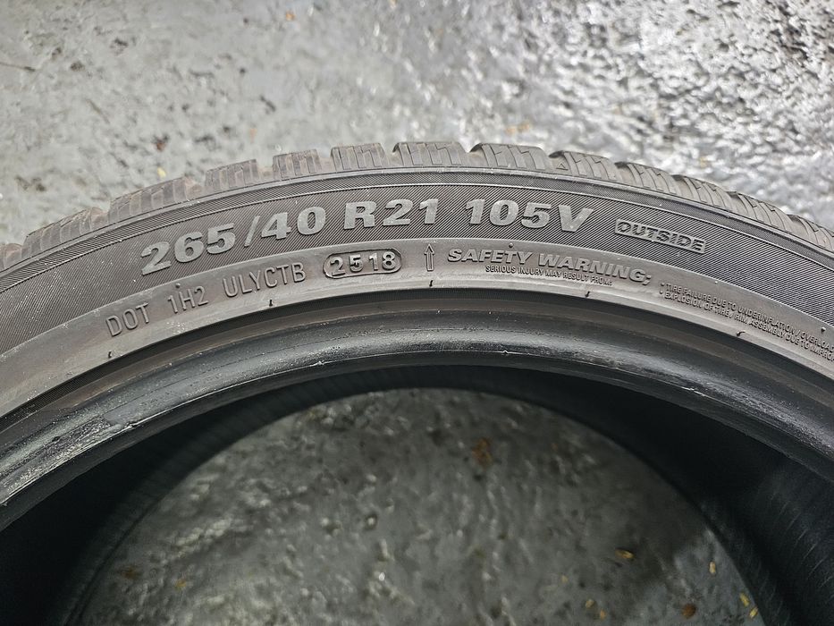 265 40 21 m+s kumho dot 2018