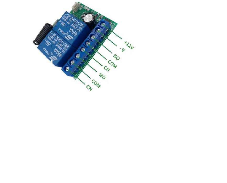 Двуканално реле 12V - 220V + дистанционно управление, модул