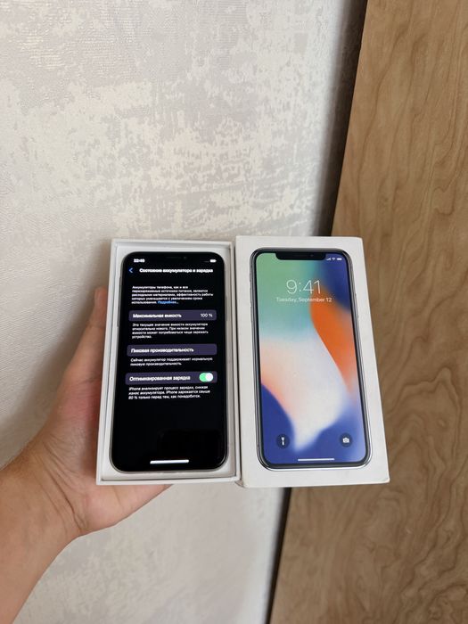 iPhone X/64Gb - В хорошем состоянии