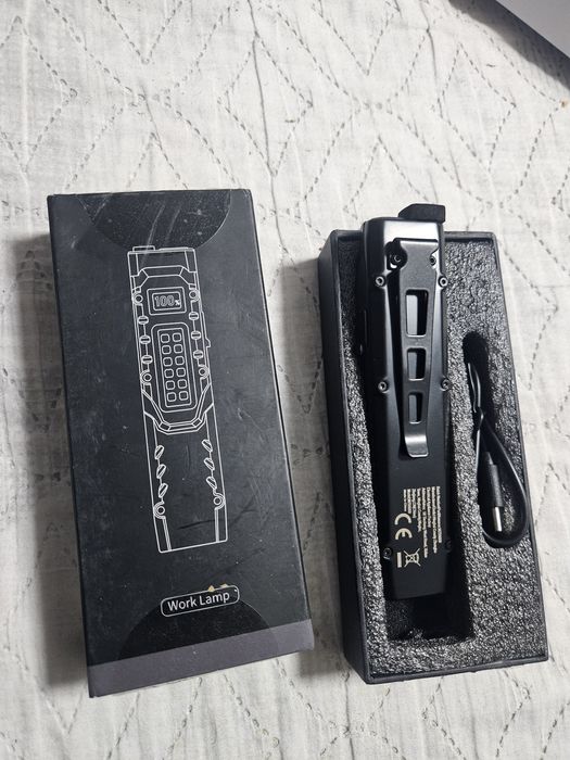 Многофункционален фенер, 1000mAh, 5-степенно регулиране, ярка светлина