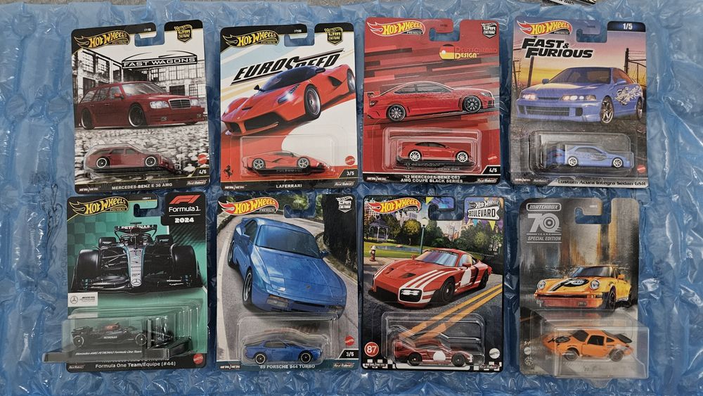 Hot wheels Mercedes Porsche Acura Nissan Ford Premium колички