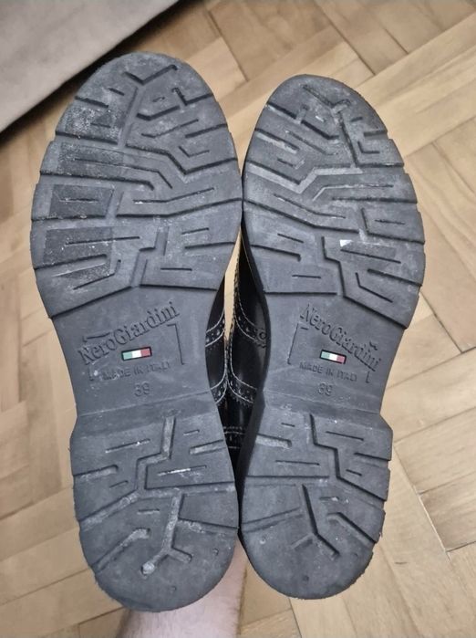 Pantofi Brogue Platformă, NeroGiardini, Premium, Damă - 39