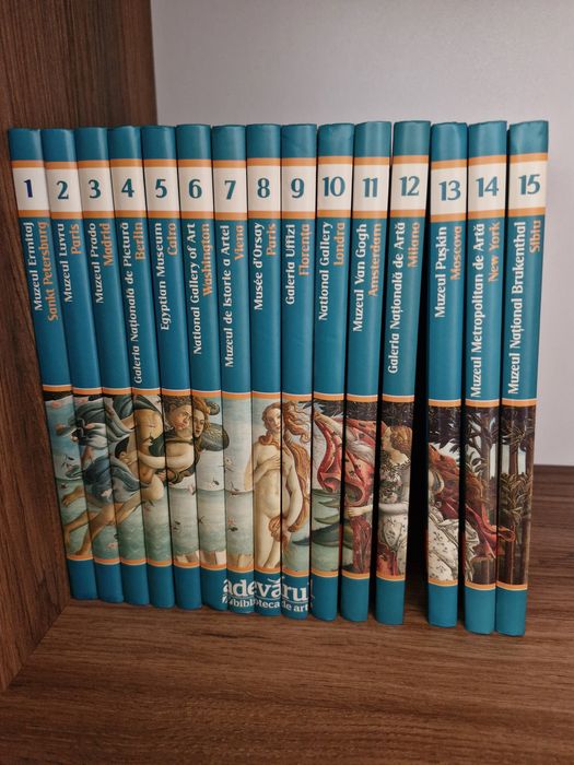 Vând Colectia Adevărul Marile Muzee ale Lumii, 15 volume noi