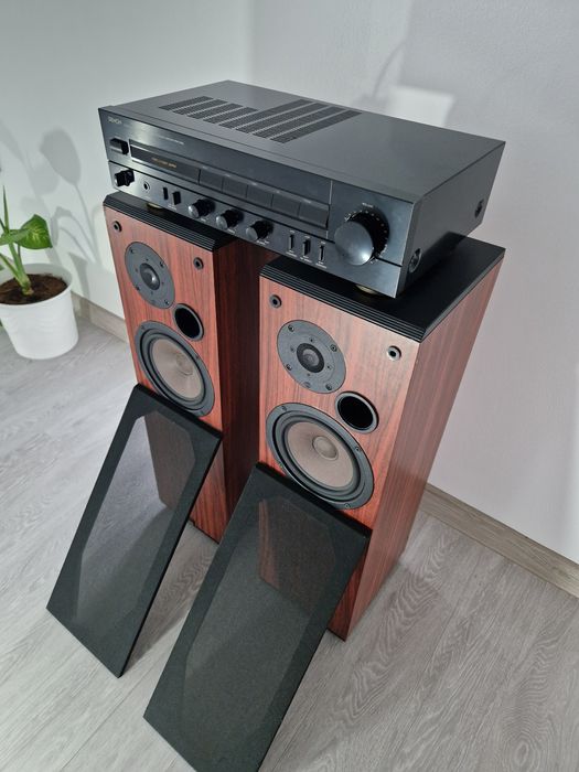Amplificator denon și boxe quart