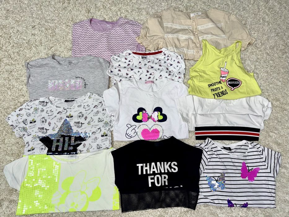 Одежда на девочку, лето, 140-146 р.