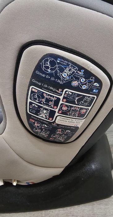 Столче за кола Chipolino 4Max от 0 до 36 кг.