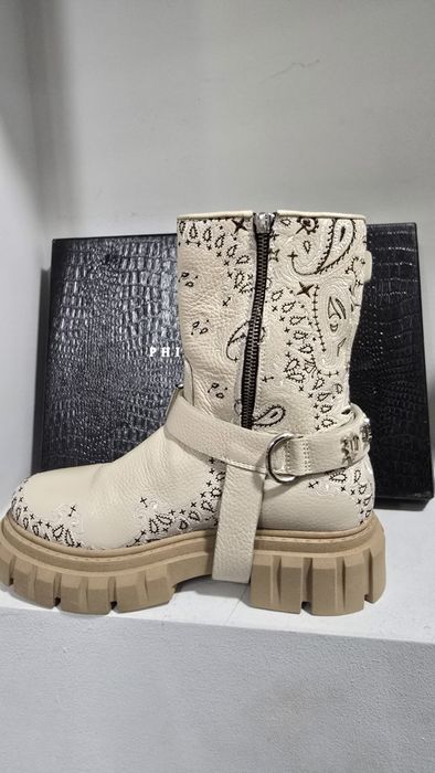 Philipp Plein biker боти