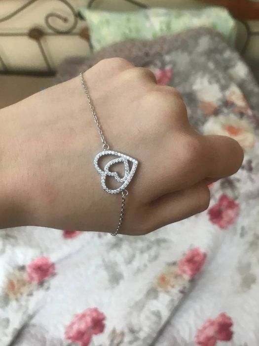 серебряный браслет