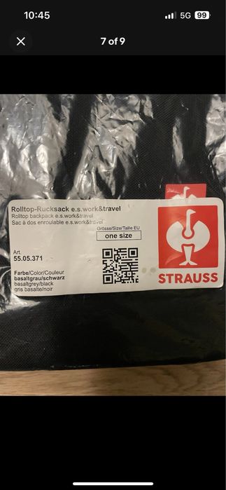 Engelbert Strauss Rolltop backpack