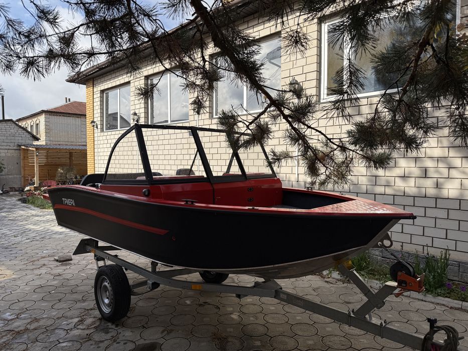 Триера 420 с прицепом