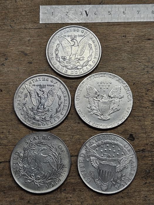 Monede Dollar,5 piese