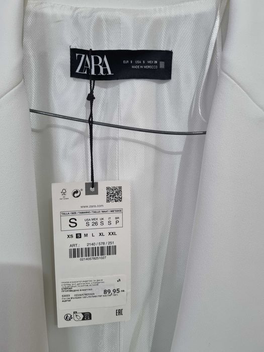 Уникални Ново дамско сако Zara