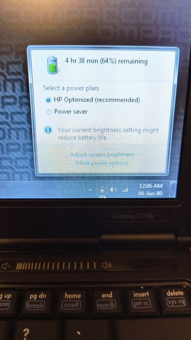 Vând 2 laptopuri HP Compaq 2510p carcasa aluminiu