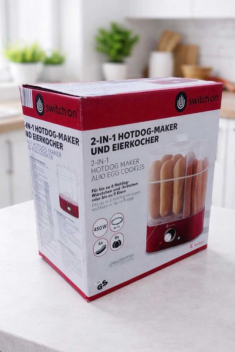 Машина за хотдог и яйцеварка