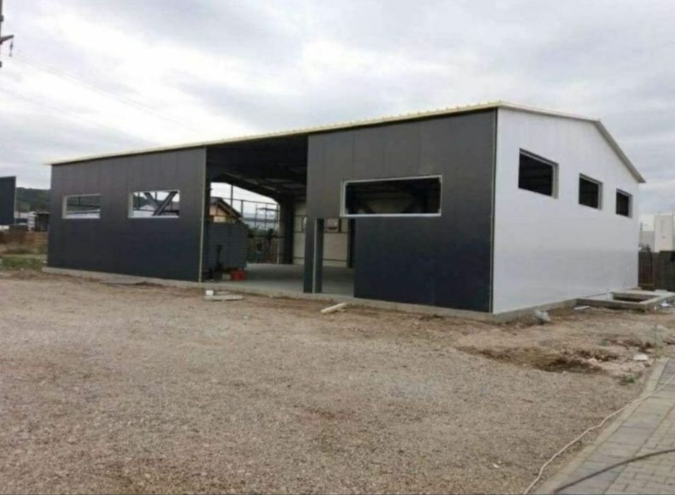 Vând hală metalică lucrăm fără avans