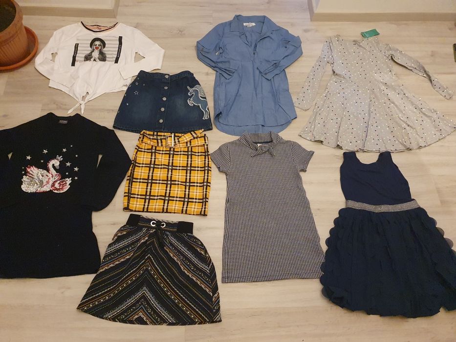 Lot toamna haine fetiță 140, 9-10 ani