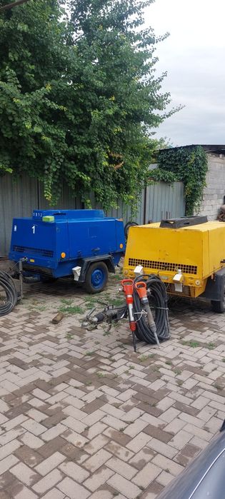 Аренда  услуги компрессора