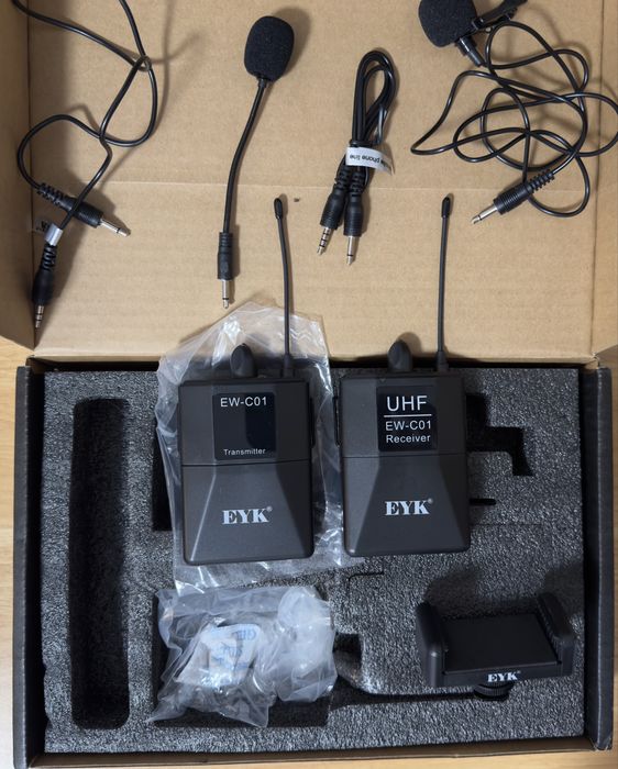 Безжичен микрофон интервю