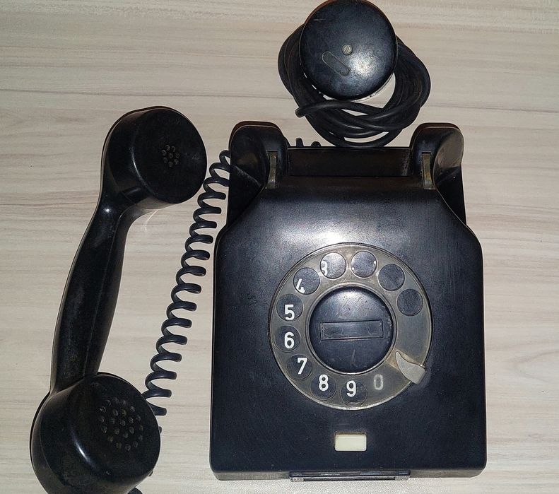 Стар бакелитов текефон NORFERN W 63a с шайба DDR