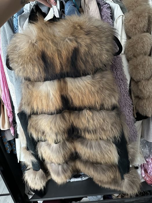 Елек с естествен косъм