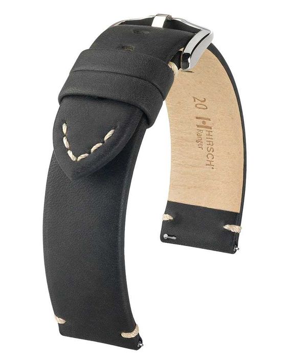 Curea ceas Hirsch Ranger L 20mm – Piele Vițel – Nouă