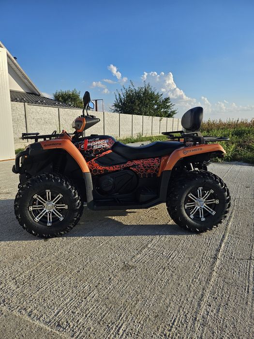 CF Moto 520 L  numar negru!