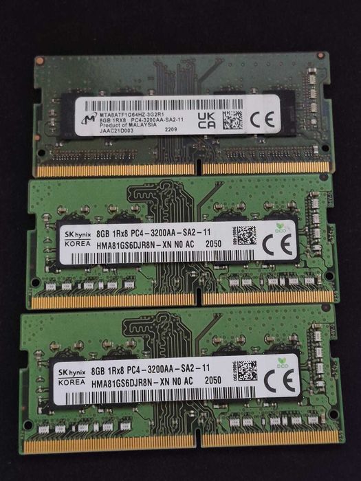 Memorii RAM DDR4 3200 MHz