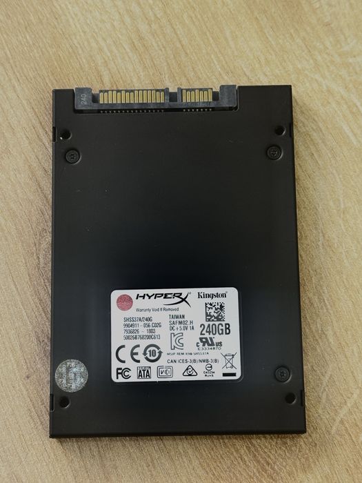 SSD HyperX Savage 256Gb Sata
