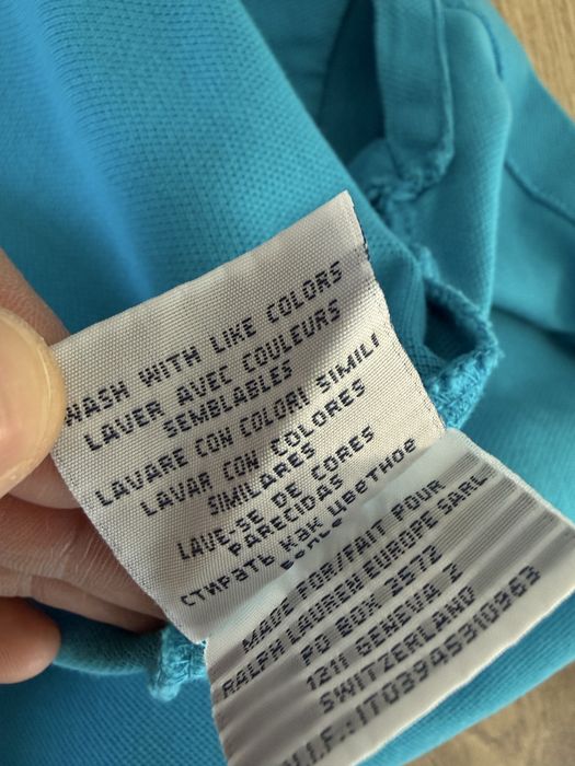 Tricou POLO RALPH LAUREN Slim Fit Albastru Barbati | Marime XXL