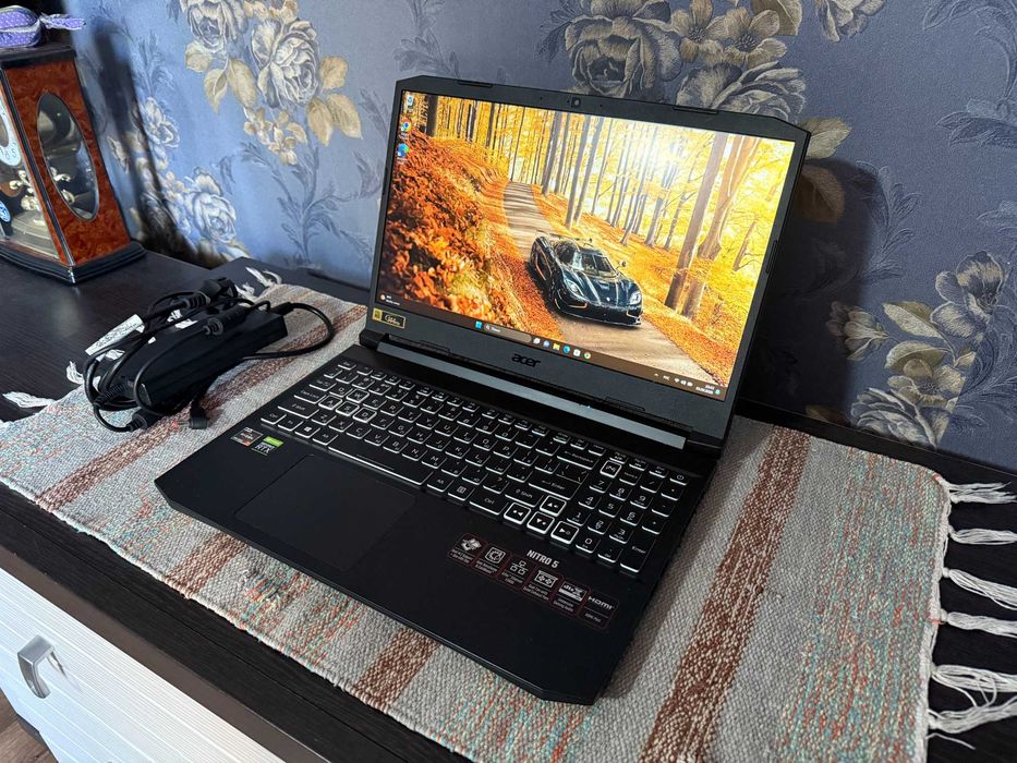 RTX 3070-8gb. Игровой Нитро 5. Ryzen 7 5800h. 8/512gb.