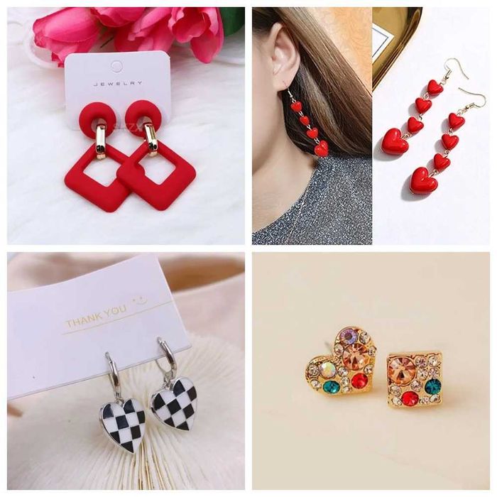 Красивые, редкие, необычные  Серьги (бижутерия)