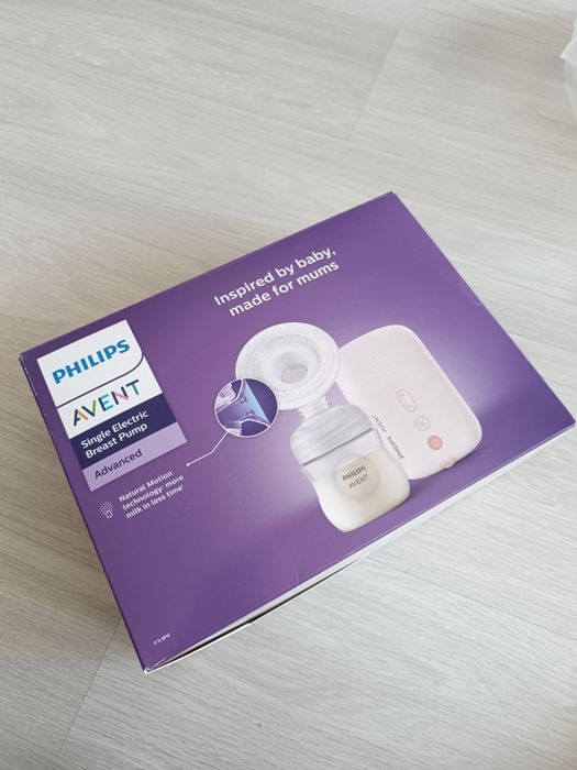 Pompa de san electrica PHILIPS AVENT SCF395/31, roz-alb