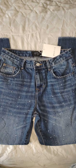 Бляскави дънки Mohito