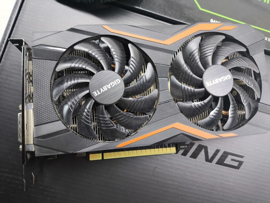 Игровая видеокарта Geforce GTX 1050Ti/Gygabyte G1 Gaming/полный ком-кт