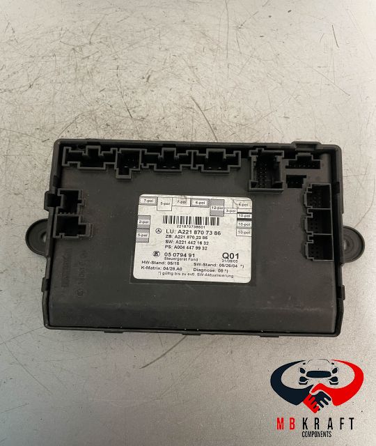 Modul usa dreapta spate A2218707386 A 221 870 73 86 Mercedes-Benz S-C