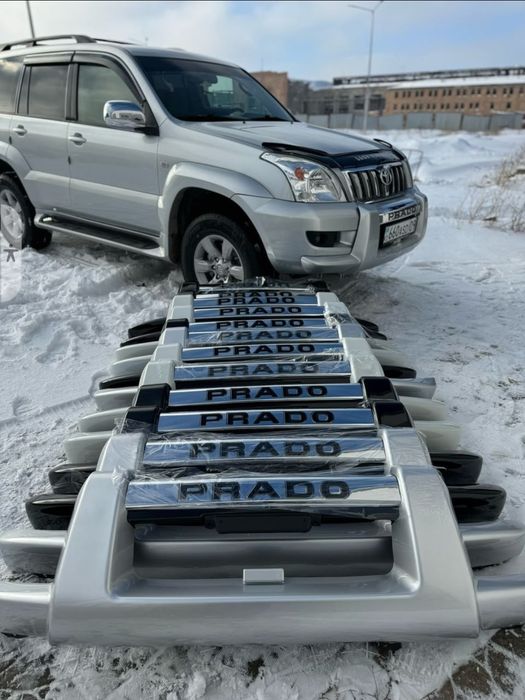 Губа бампера Prado 120